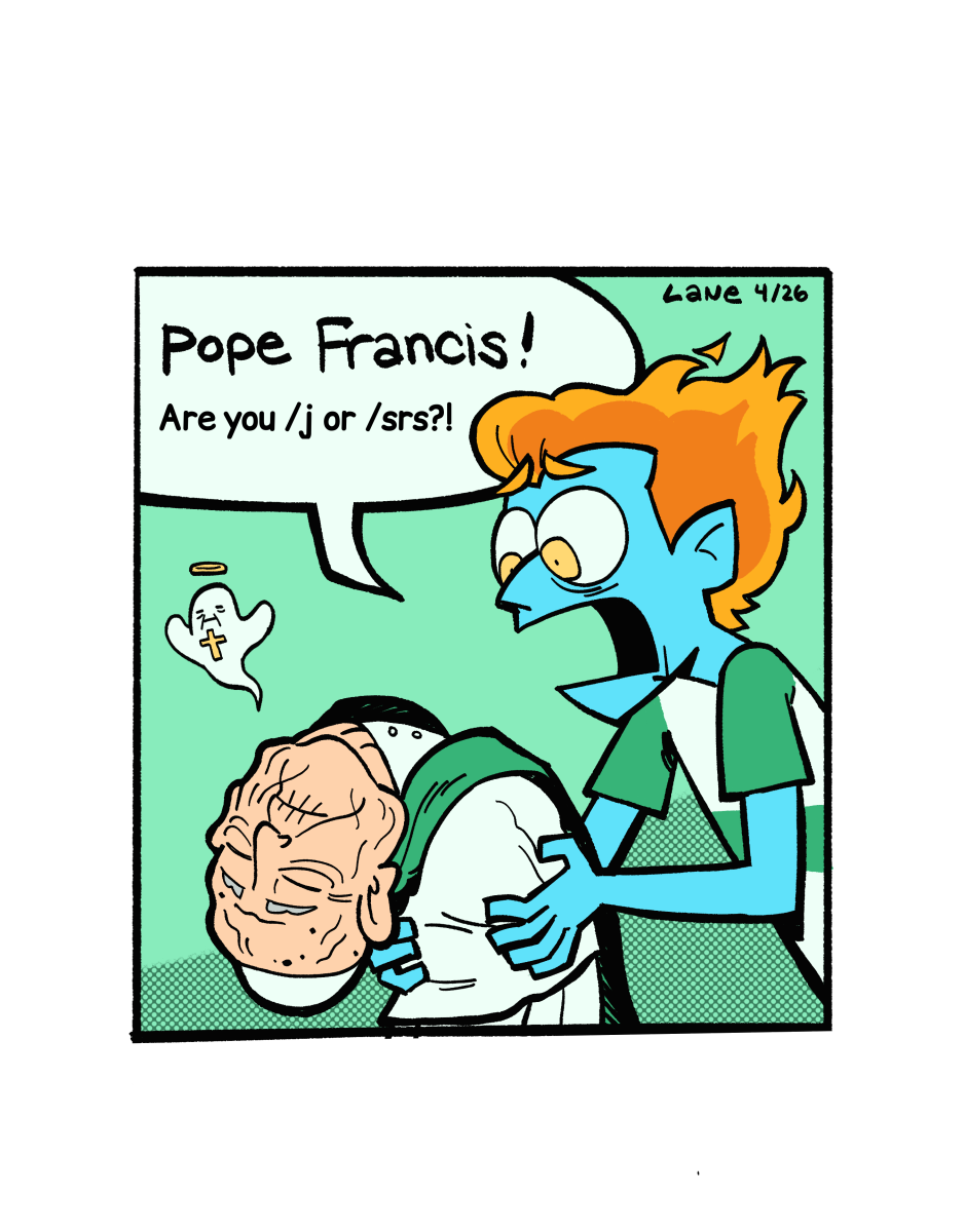 Comic by Lane Larsen
